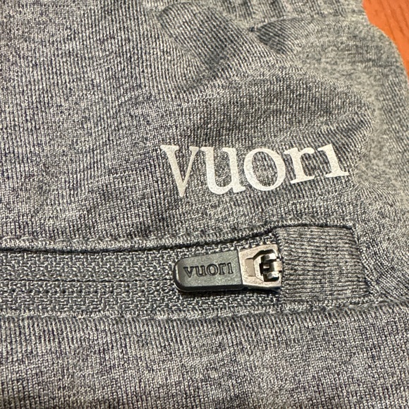 Vuori /Sunday Performance Short 8"Charcoal Heathe Color - Picture 11 of 15